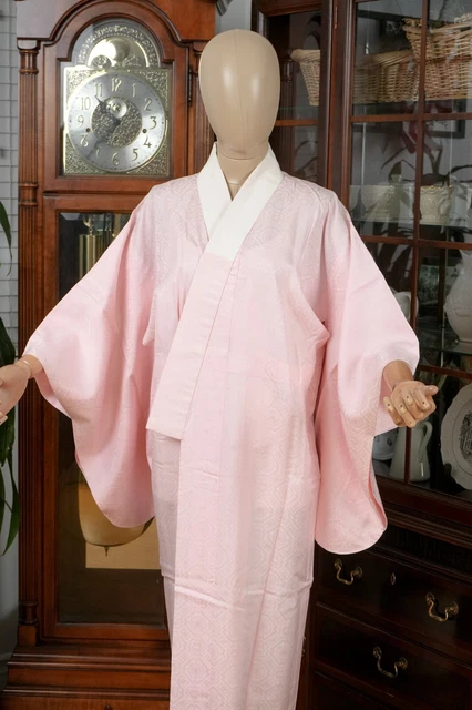 Dear Vanilla Japanese Juban Undergown Women's Kimono Genuine Vintage Mint 2