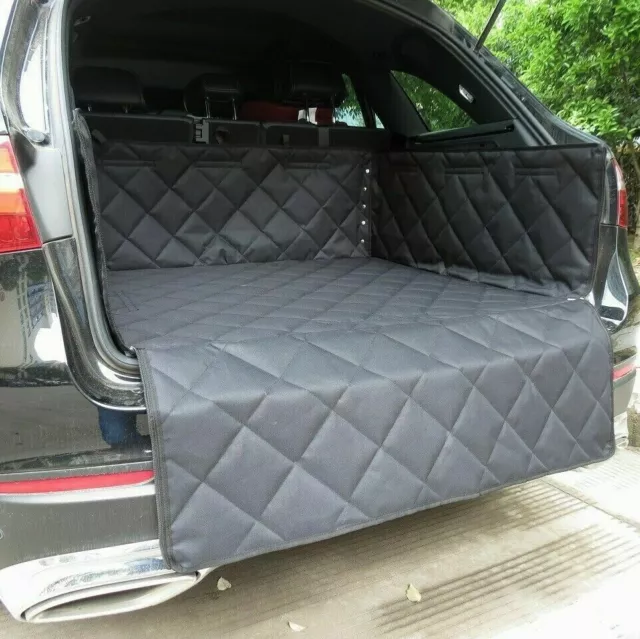 Heavy Duty Quilted Estate Car Boot Cover Mat Liner Rear Trunk Pet Dog Protector