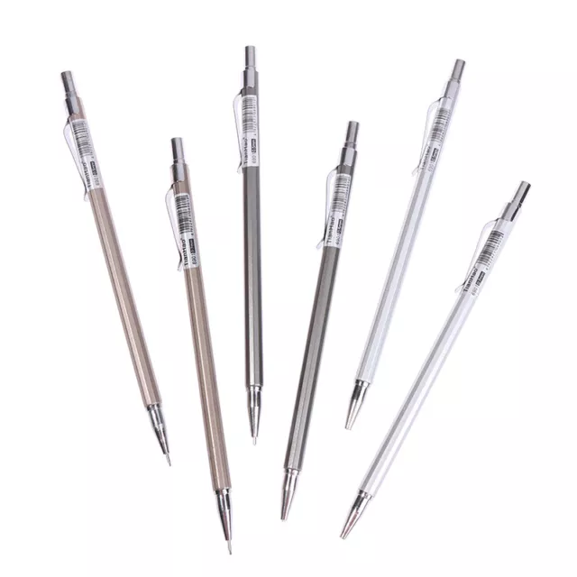 3pcs/set mechanical pencil 0.5/0.7mm drawing propelling pencil office supplie'R2