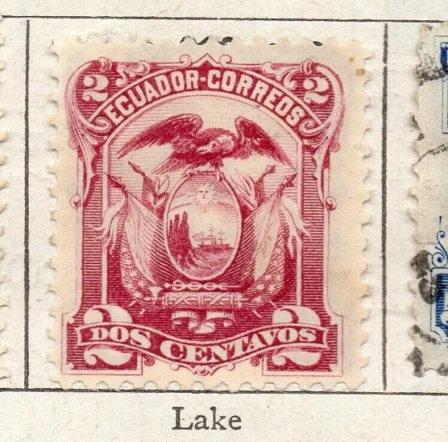 Ecuador 1881 Early Issue Fine Used 2c. NW-218940