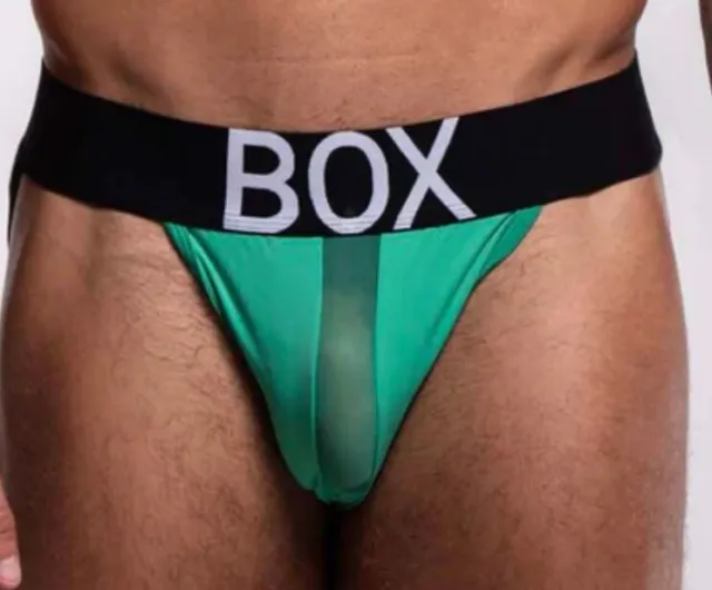 BOX Menswear Men Peach cotton stretch jock strap jockstraps Underwear size  XL