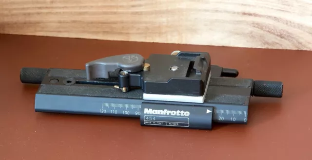 Used Manfrotto Micro-positioning Sliding Plate