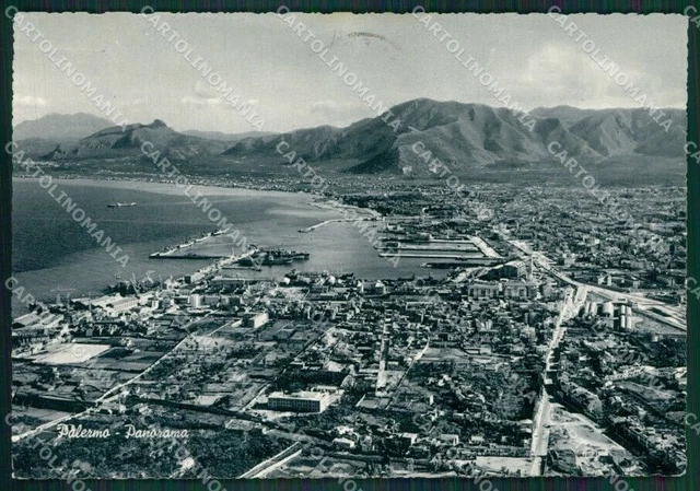 Palermo Città Foto FG cartolina KV7466