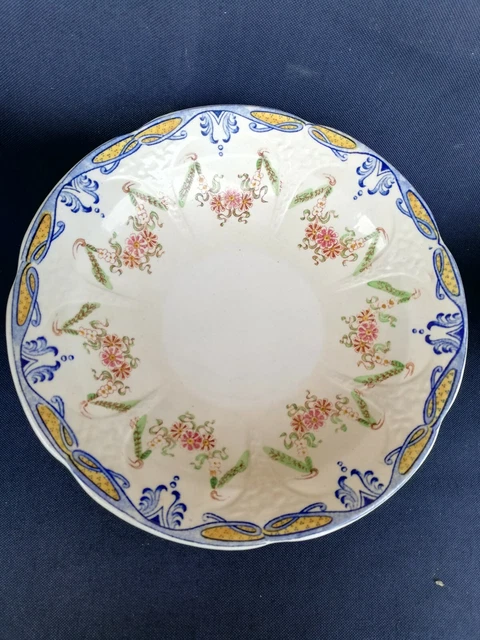 Service Ancien Longwy/vaisselle Longwy/Ceramique francaise/old French ceramic 4