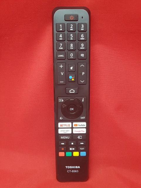 Télécommande Toshiba HD Ready D'origine – Modèle CT-8054 – Neuve Sous Blister