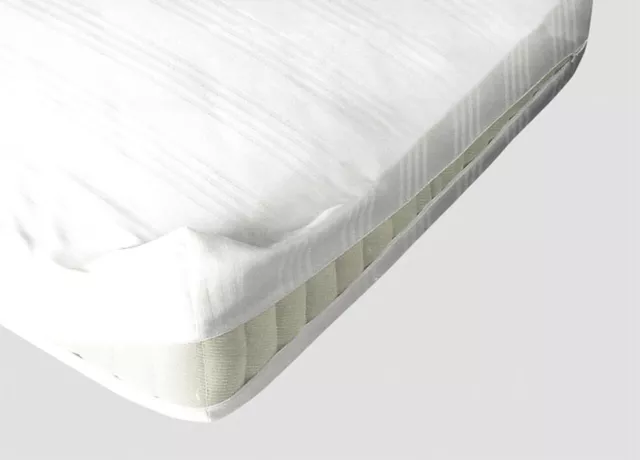 Funda de Colchón Blanco Protección Cama Colchón Modelo Sanfort con Cremallera