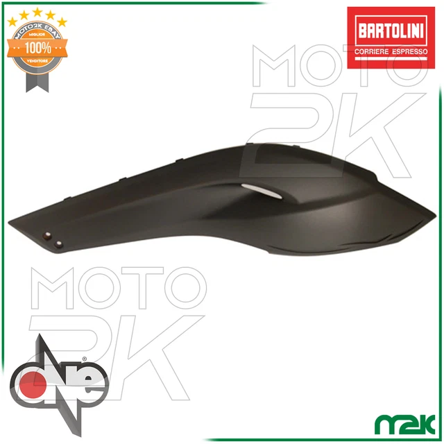 Carena Plastica Per Yamaha T-Max 500 2008-2011 - Fianchetto Inferiore Destro Nero Lucido - Foto 6