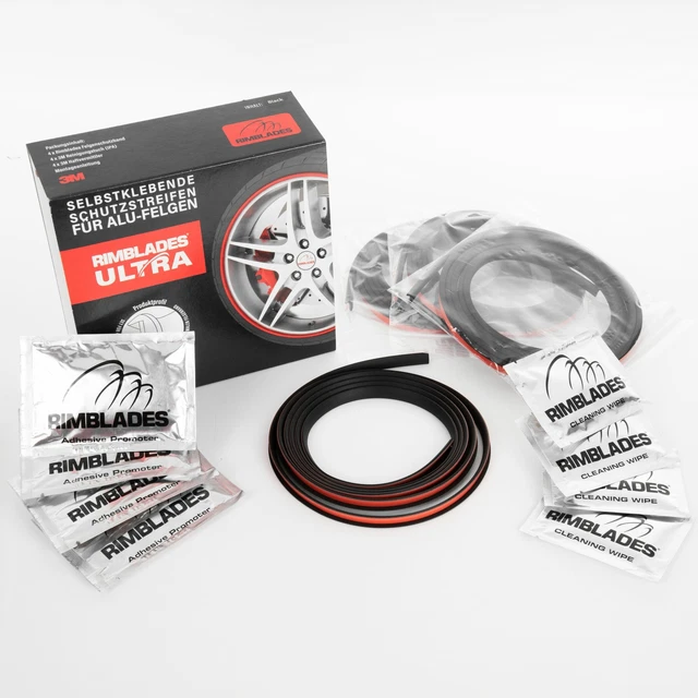 Rimblades Ultra NEU 2022 Felgenschutz Felgenringe Rim Guards SCHWARZ