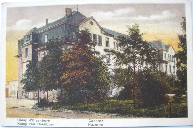 Ak Elsenborn Kaserne Bülgenbach 1915  Ks62