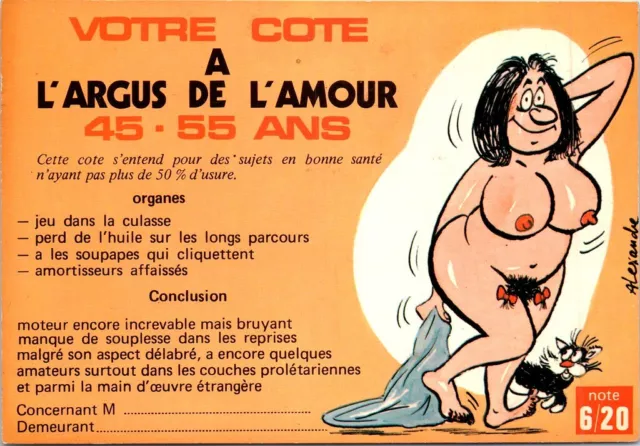 THEMES - HUMOUR GRIVOISERIE carte postale ancienne [REF/48019]