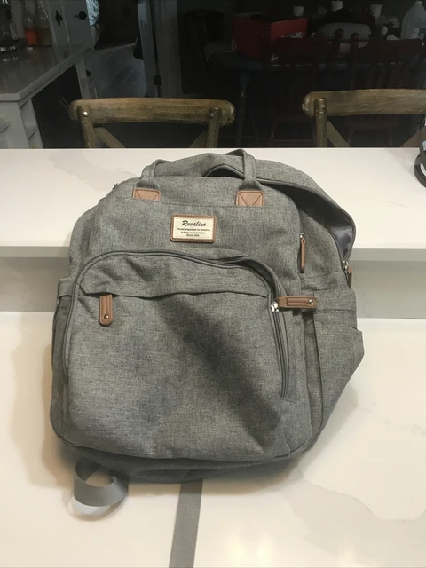 Diaper Bag Backpack, RUVALINO Multifunction Travel Back Pack Excellent Condition