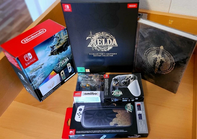 ZELDA TEARS OF The Kingdom Ultimate Collectors Bundle - NEU/OVP EUR 875