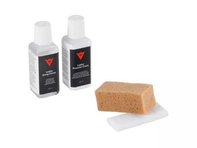 Kit de protección y limpieza Dainese conjunto de protección y cuidado del cuero para combinación de cuero
