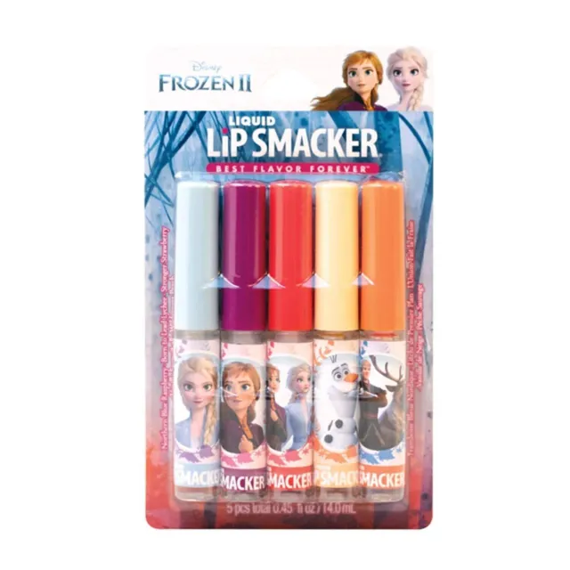 Lip Smacker best flavor forever flavor Disney Lip Balm Liquid- Frozen Pack 5-pc