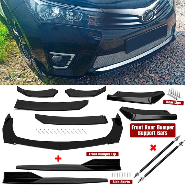 For Toyota Sequoia Front Rear Bumper Lip Spoiler Splitter Body Kit Side Skirt