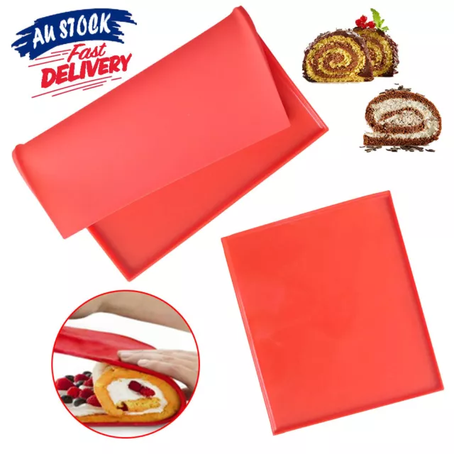 Swiss Roll Baking Tray Jelly Pan Baking Sheet Silicone Mold Baking Sheet AugA28