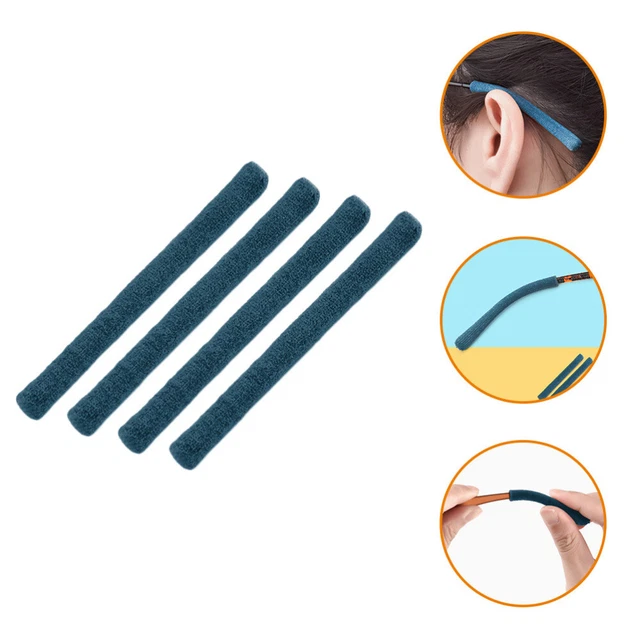 2 pares de almohadillas antideslizantes gafas pendientes accesorios