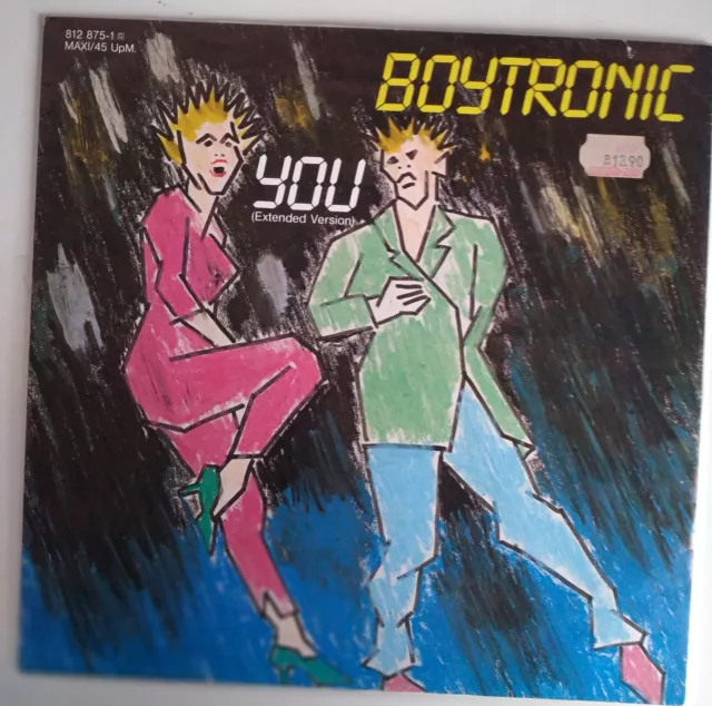 Boytronic - YOU 12" Black Yinyl Maxi Single
