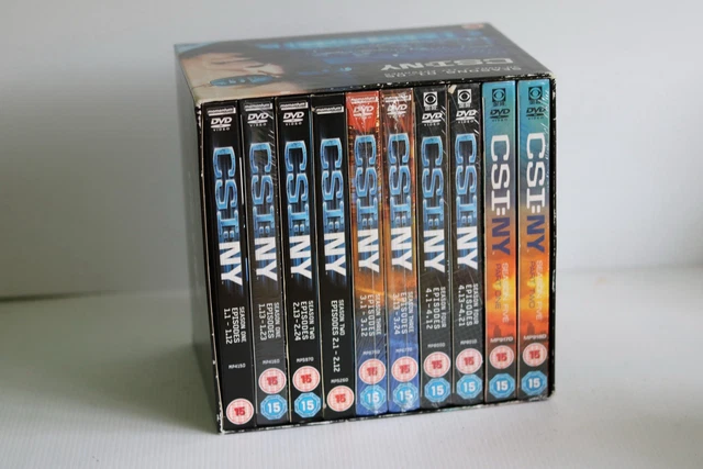 CSI: NY DVD Box Sets Seasons 1 -5 Box Set Only 3 Discs Have Been
