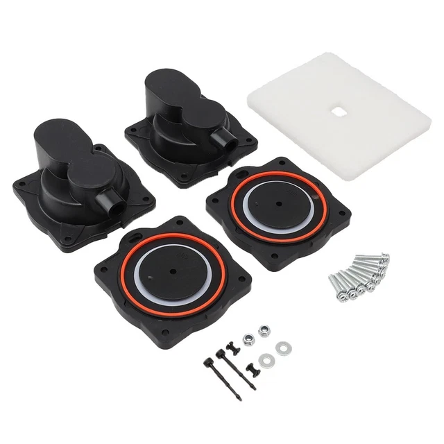 For HP60/80 Air Pump Rebuild Complete Kit Fit For HP 80 Repair-Kit-Plastic/Black