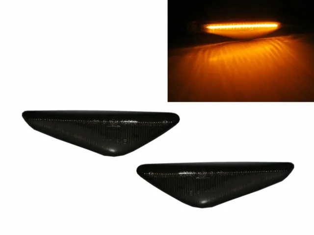X5 E70 MK2 06-13 5D LED Scrolling flickering feu de position lateral SK for BMW