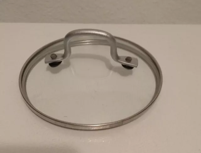 Calphalon Stainless Steel Replacement Glass Lid Only 5 3/4" ID 6 1/4" OD Pot Pan