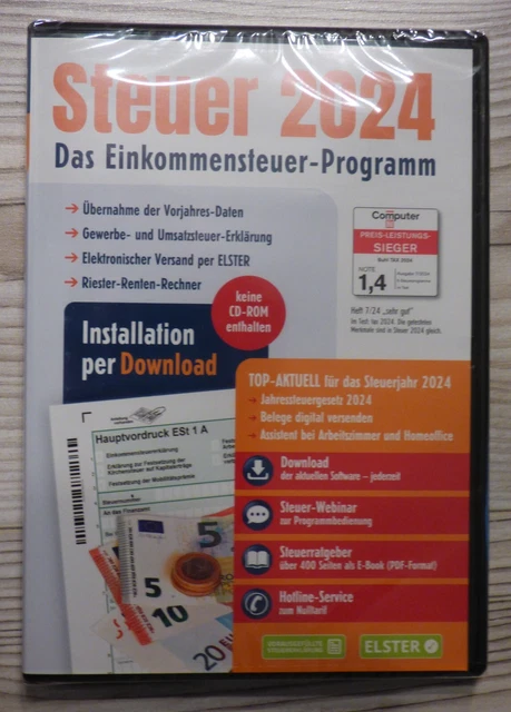 ALDI STEUER 2024 Steuererklärung Neu und OVP EUR 14,04 PicClick DE