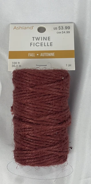 Ashland Twine Ficelle Fall 100 ft nuevo