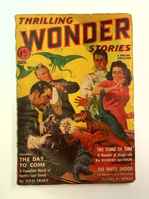 Thrilling Wonder Stories Pulp Nov 1940 Vol. 18 #2 GD