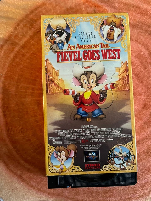 An American Tail Fievel Goes West Vhs 1992 FIEVEL GOES WEST An American Tail - VHS 1992 EUR 1,64 - PicClick DE