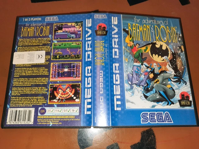 ## Sega Méga Entraînement - The Adventures Of Batman & Robin - Haut / Md Jeu ##
