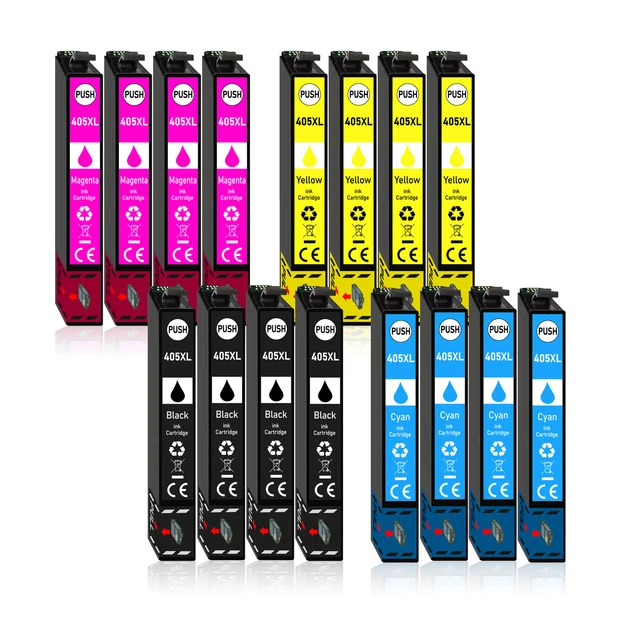 Set 16 cartucce stampante compatibili con Epson Workforce WF-7835DTWF