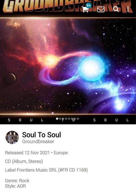 GROUNDBREAKER SOUL TO Soul CD with Tracking number New from Japan