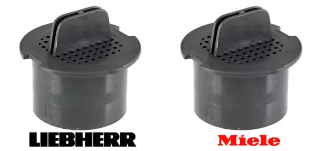 LOT DE 2  FILTRE CHARBON LIEBHERR 7433243 7440999 MIELE 5466530 CAVE A VIN 4cm