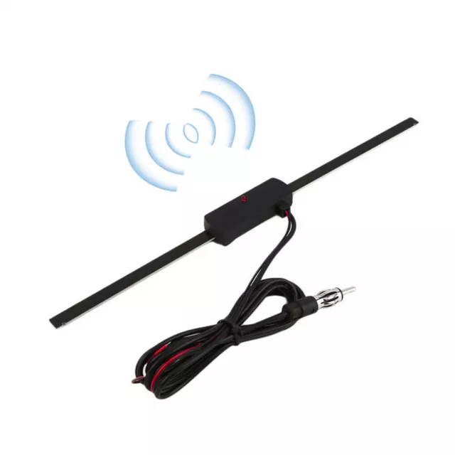 Powerfull Universal Car Amplified Antenna AM/FM Radio Ariel 12V Electroni