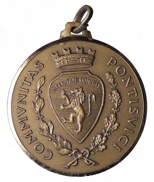 1983 Pontevico Brescia Medaglia 2° mostra filatelica numismatica