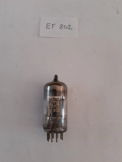 Tube EF80 Vintage – Pour Ampli Ou Radio TSF – Occasion Fonctionnel