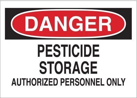 Brady 40686 Danger Sign,10 X 14In,R And Bk/Wht,Eng, 40686