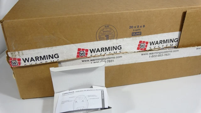 Warming Systems Electric Floor System MAT120 Radiant Floor Heating 45 SQFT