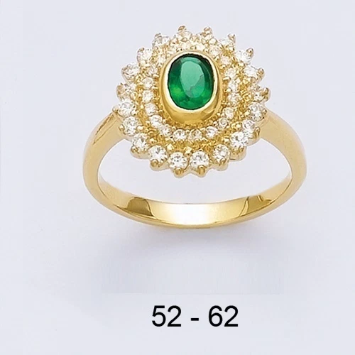 Bague Dolly-Bijoux T54 "Volupté" - Pavé De Diamants CZ - Plaqué Or 18K 5 Microns - Neuf Avec étiquettes