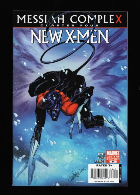New X-Men #44 J. Scott Campbell Nightcrawler Variant NM (2008) Marvel Comics