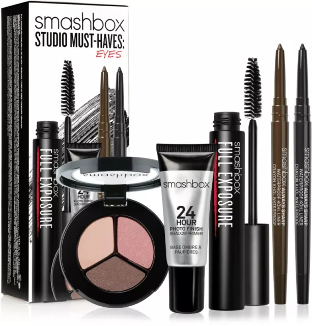 SmashBox Studio Must-Haves: Eyes Worth $98! FULL SIZES! NIB FREE SHIPPING! AUTH.