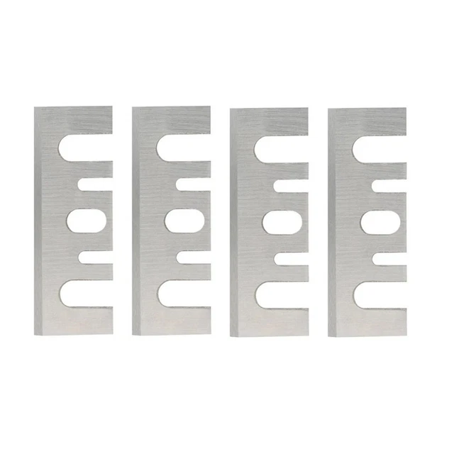 Cuchillo cepillador duradero cuchillo HSS carpintería afilada plata eléctrica