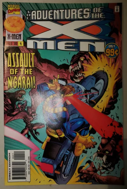 Adventures of the X-Men # 4 Marvel Comics July 1996 (NM)