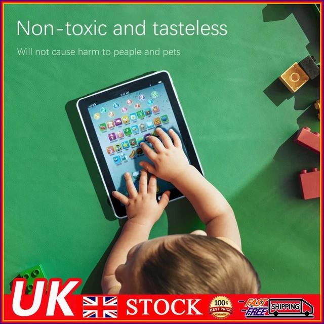 Learning Machine Tablet English Educational Toy for Toddlers Kids (Black)
