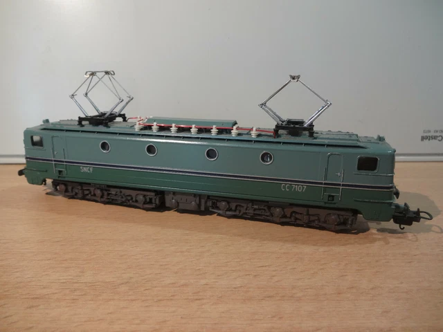 LIMA HO Locomotive Electrique BB 25589 SNCF Eclairage Blanc Inversé 1