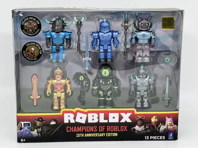 ROBLOX CHAMPIONS OF Roblox 15th Anniversary Gold Edition Exclusive ...