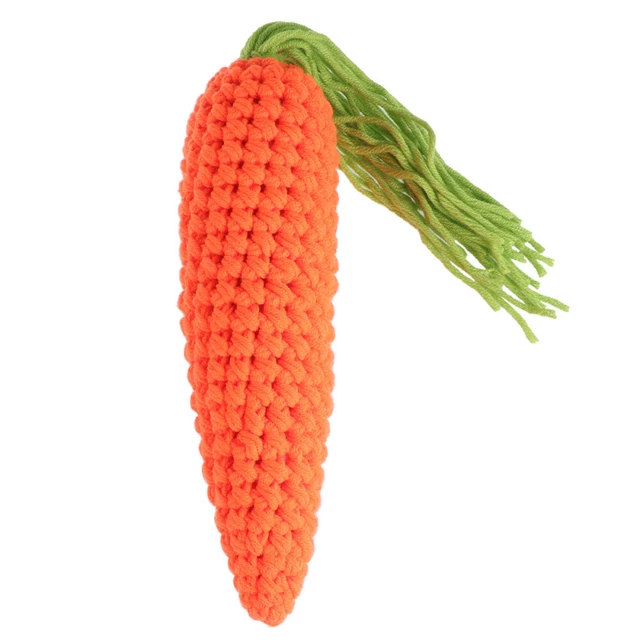 Bebé Niños Niño Crochet Tejido Frutas Verduras Zanahoria Juguete Foto Fotografía