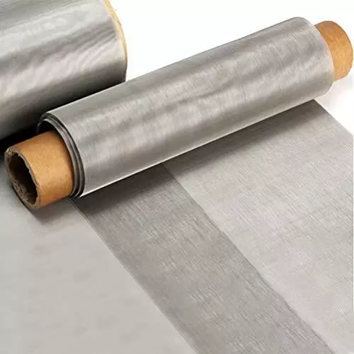 2 Packs 304 Stainless Steel Woven Wire 120 Mesh Fine Screen Mesh Steel