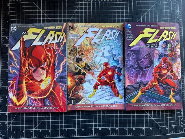 DC The Flash New 52 Vol 1-9 Tpb's + Bonus Rebirth Vol 9 Tpb New Unread 2
